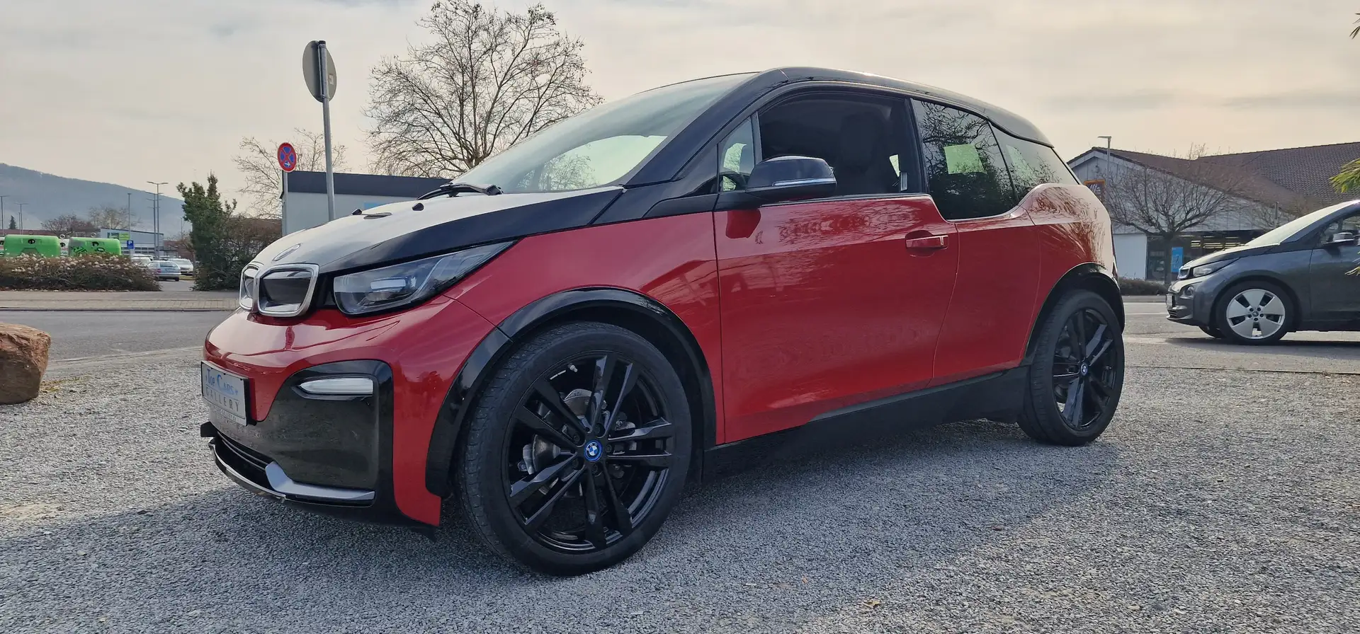 BMW i3 s Drivi+ NaviProf KAM LEDER Blaue Gurte Червоний - 1