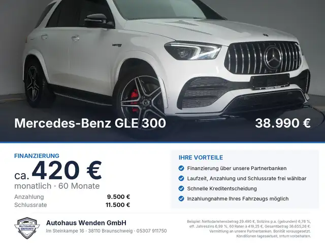 2019 Mercedes-Benz GLE in White for sale