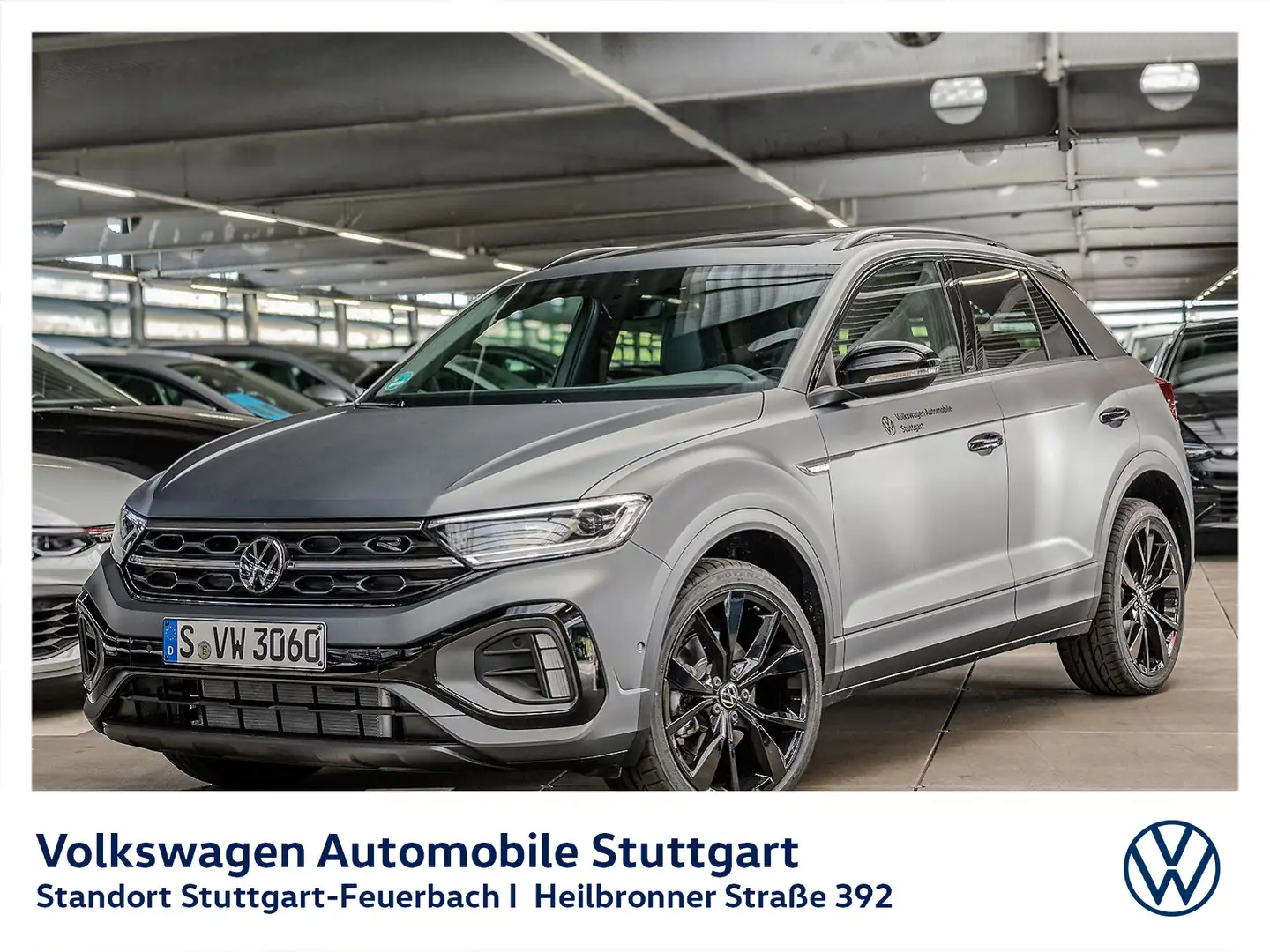 Volkswagen T-Roc R-Line 1.5 TSI DSG Navi P-Dach Kamera Grau - 1