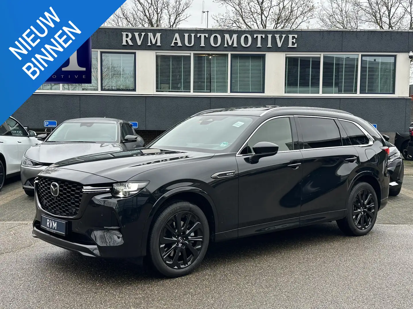 Mazda CX-80 2.5 e-SkyActiv PHEV Homura Plus VAN: €59.900,- VOO Negru - 1