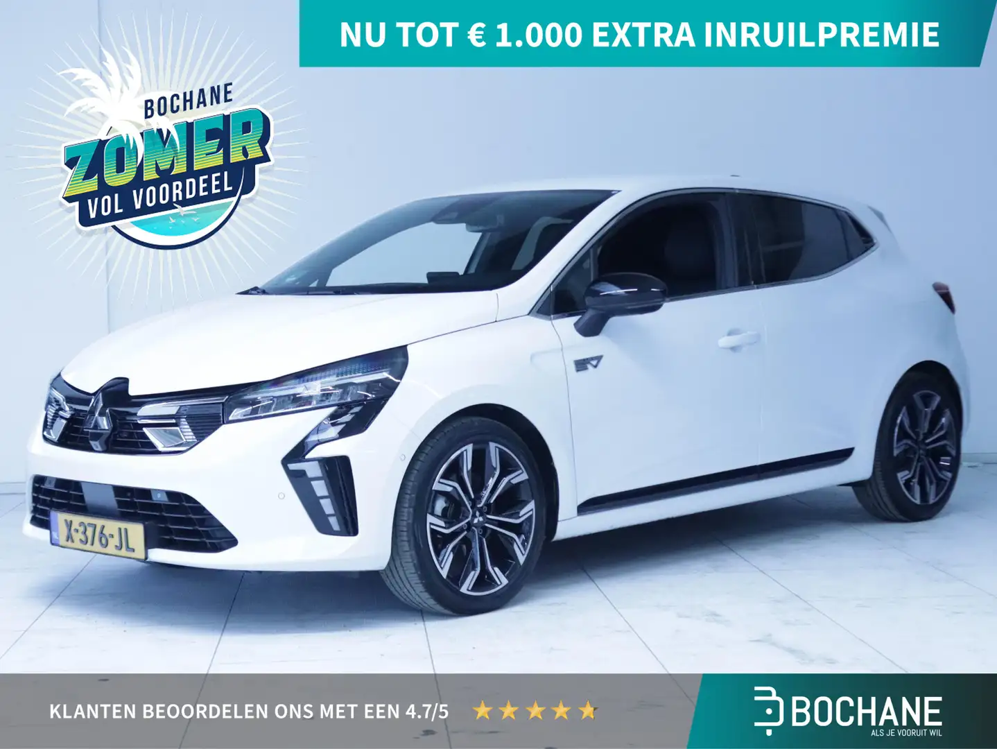 Mitsubishi Colt 1.6 HEV Instyle Clima/Navi/Camera Alb - 1
