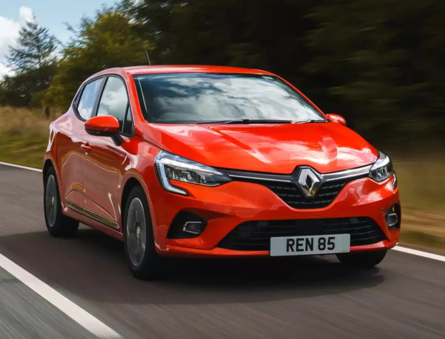 Renault Clio Initiale TCe 90 Orange - 1
