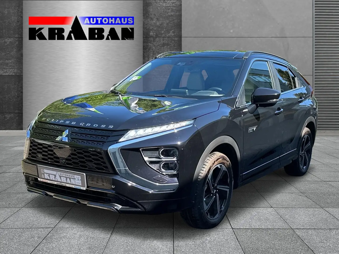 Mitsubishi Eclipse Cross PHEV TOP LED Navi Leder Pano-Dach Czarny - 2