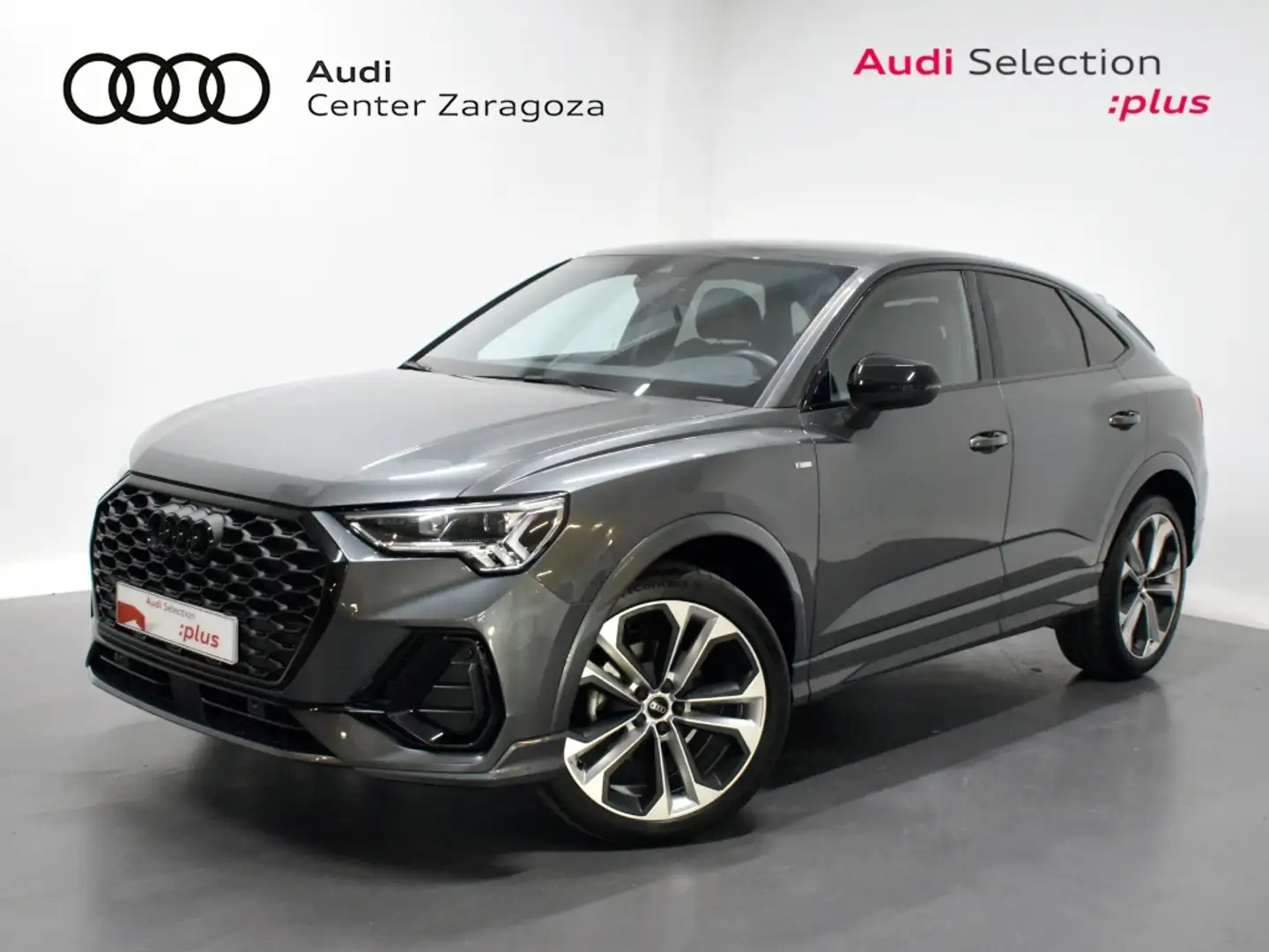 Audi Q3 Sportback 35 TFSI Black line S tronic Grijs - 1