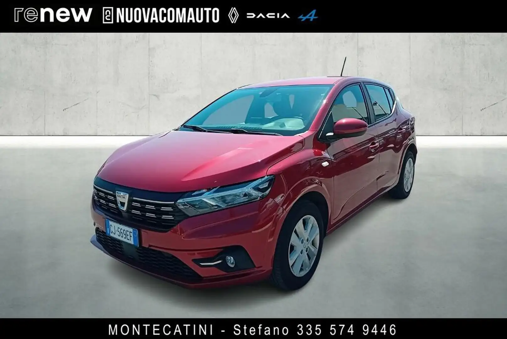 Dacia Sandero Streetway 1.0 tce Comfort SL DaciaPlus Eco-g 100cv Rosso - 1