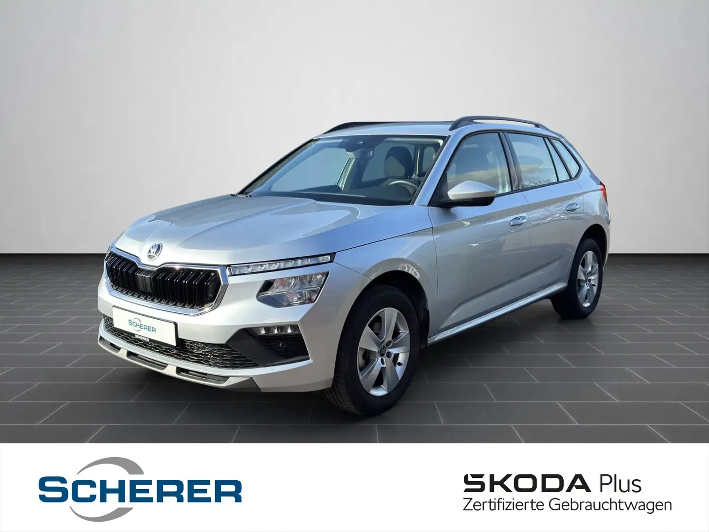 Skoda Kamiq 1.0 TSI DSG Selection KAMERA ACC SHZ Silber - 1