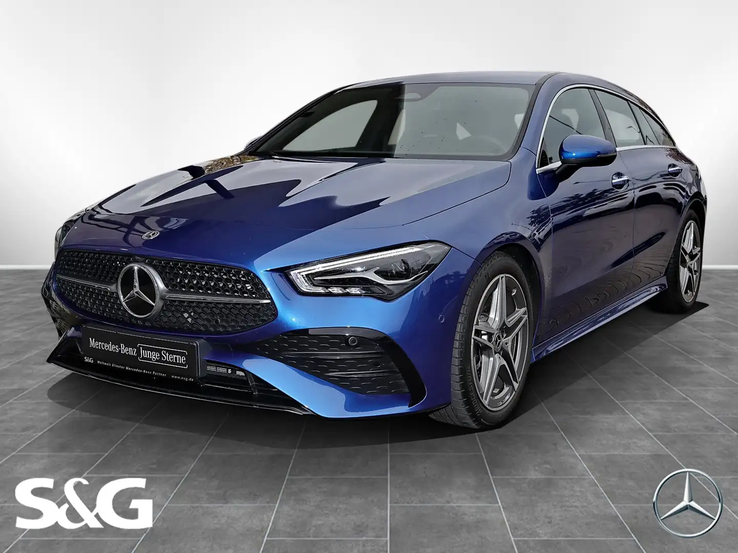 Mercedes-Benz CLA 200 AMG KEYLESS+KAMERA+LED+18 Blau - 1