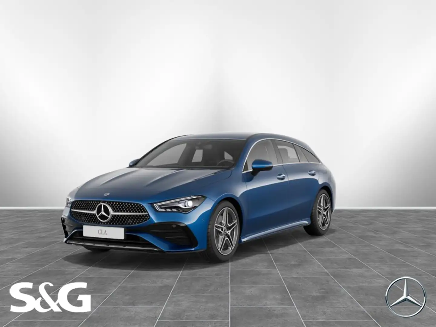 Mercedes-Benz CLA 200 AMG KEYLESS+KAMERA+LED+18 Blau - 1