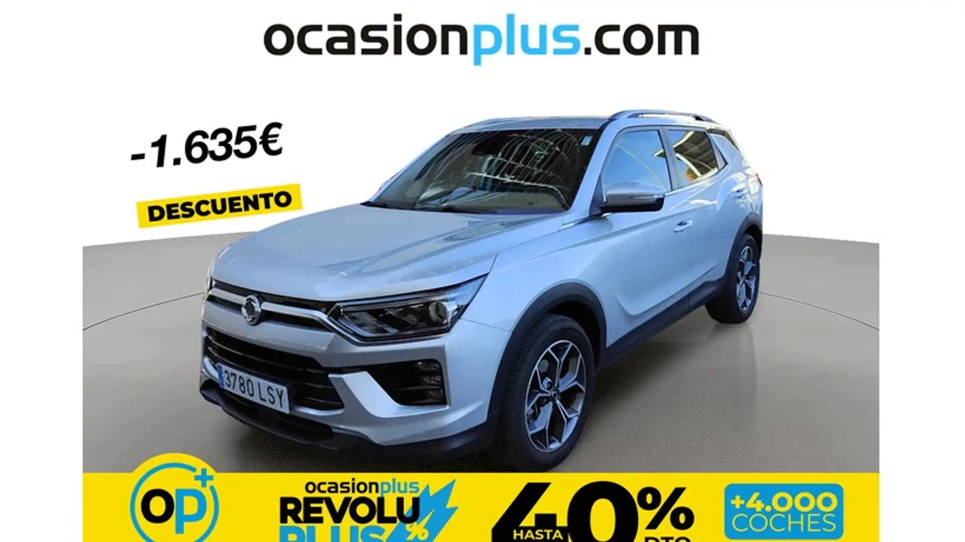 SsangYong Korando D16T Premium 4x2 Plateado - 1