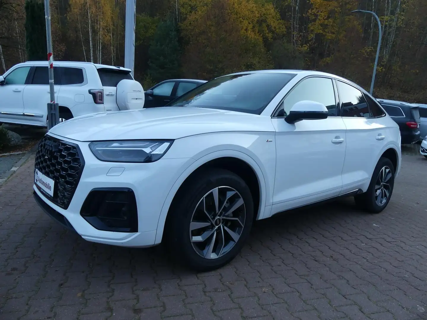 Audi Q5 *40 TDI*Sportback*quattro*S-line*Kam*LED*Pano Weiß - 1