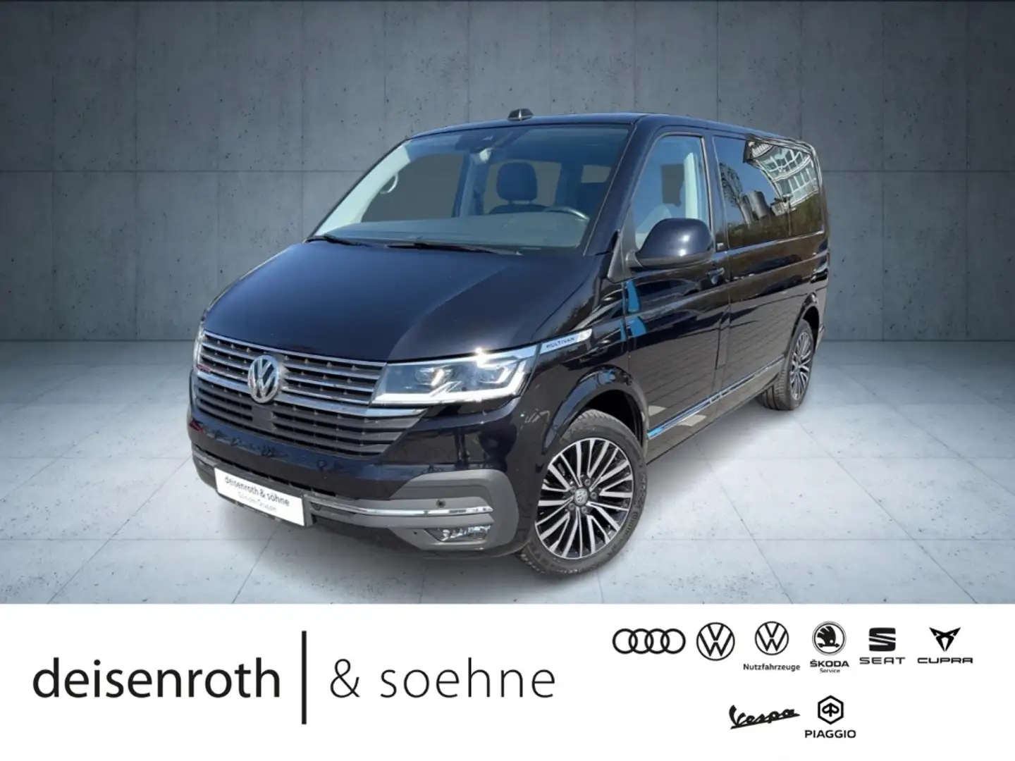 Volkswagen T6.1 Multivan GenSix 2.0 TDI 4M DSG AHK/Nav/DCC/18''/Kam/Assist Schwarz - 1
