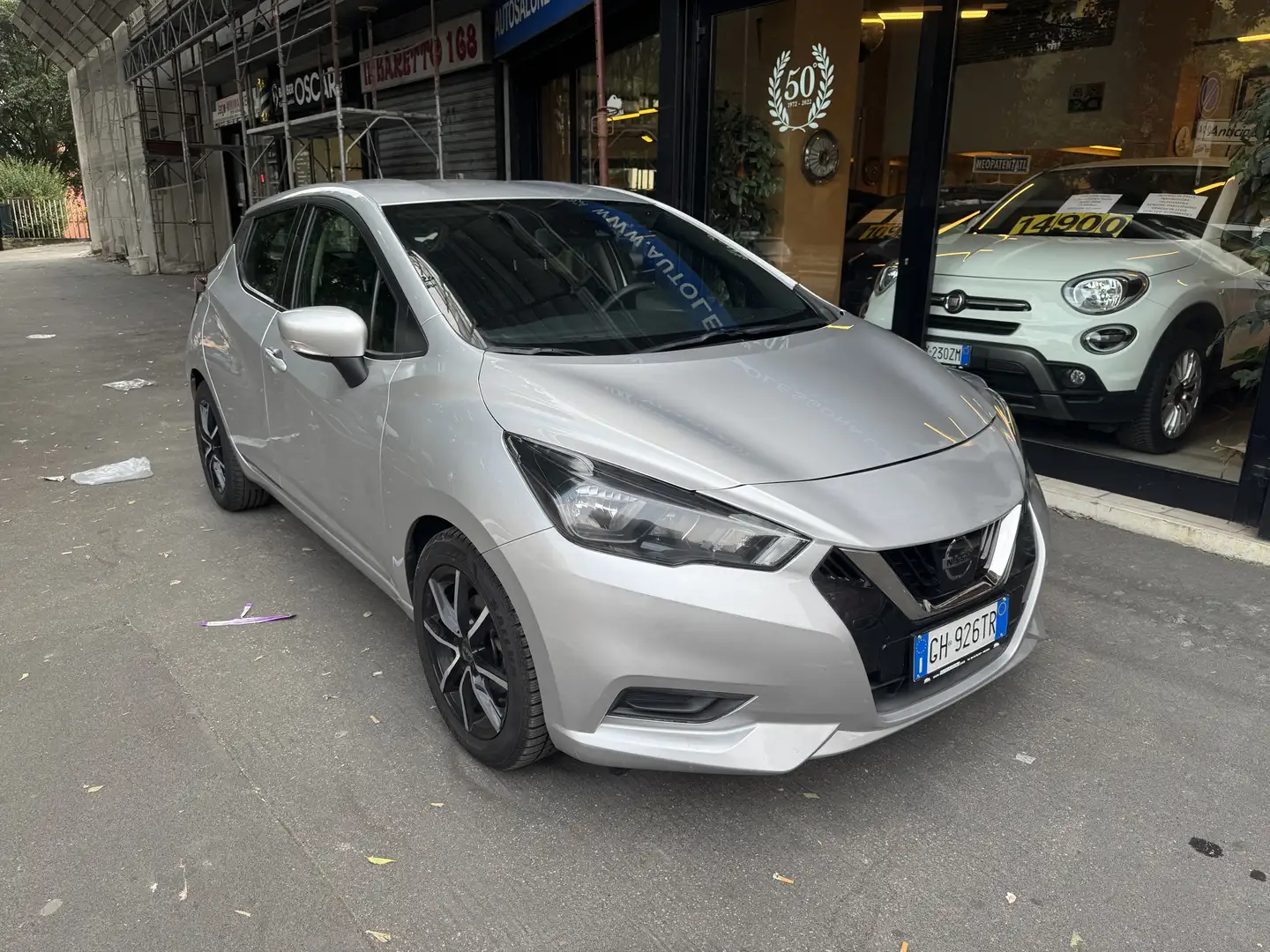 Nissan Micra Micra V 2017 1.0 ig-t Acenta 92cv Argento - 2