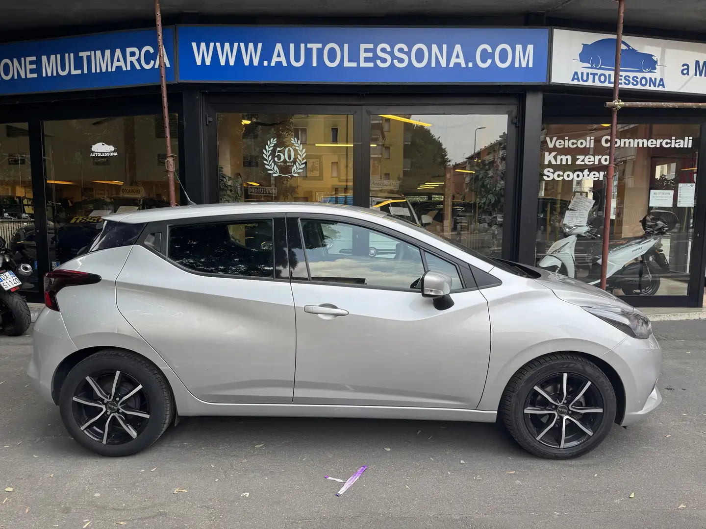 Nissan Micra Micra V 2017 1.0 ig-t Acenta 92cv Argento - 1