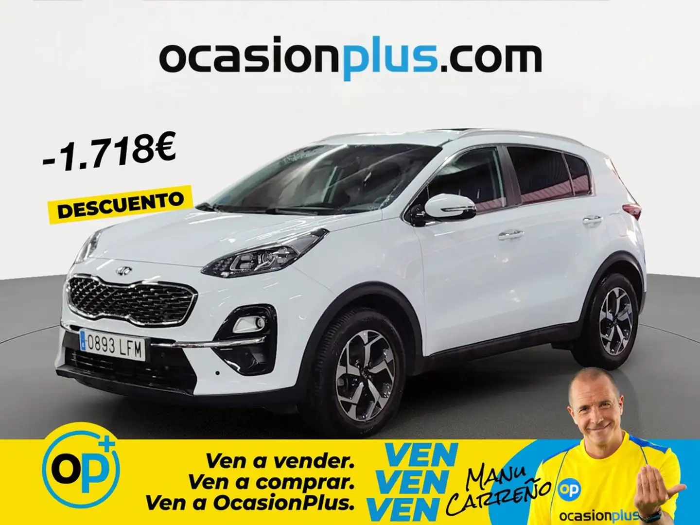 Kia Sportage 1.6 MHEV Drive 4x2 136 Blanco - 1