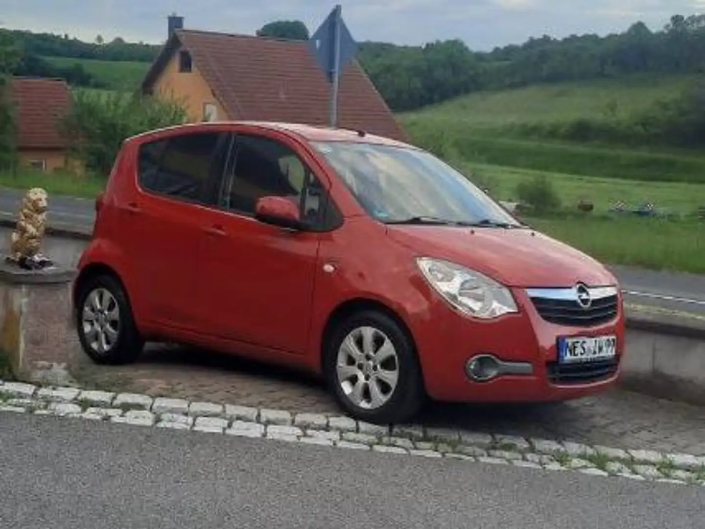 Opel Agila Agila 1.0 LPG Edition Rot - 2