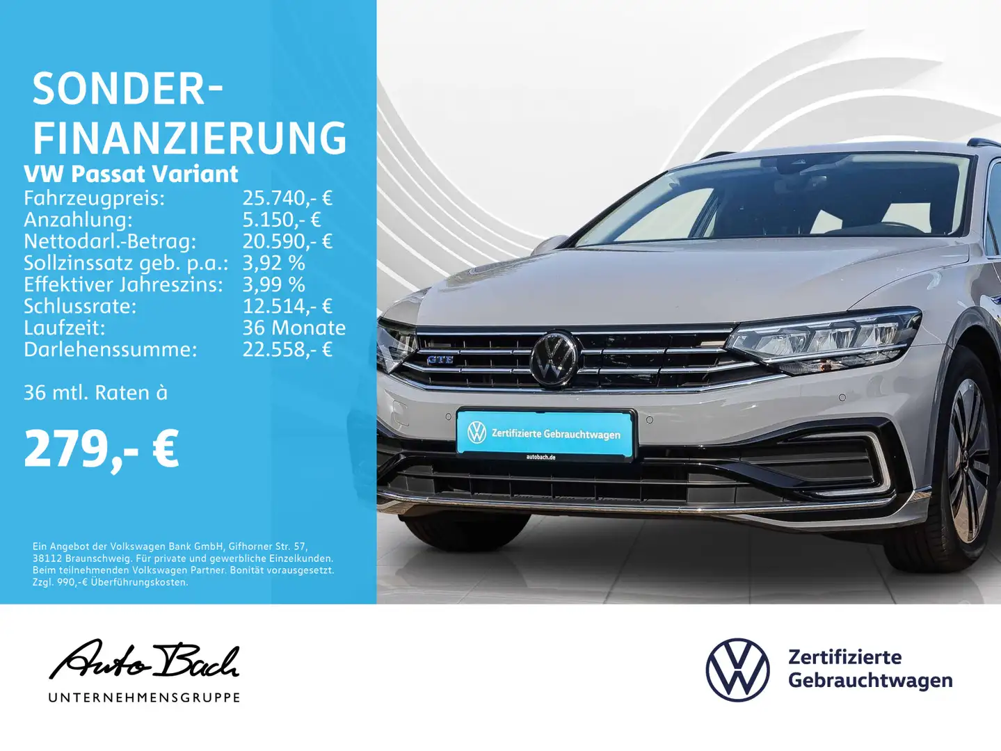 Volkswagen Passat Variant GTE 1.4 TSI DSG eHybrid, Navi, LE Grijs - 1