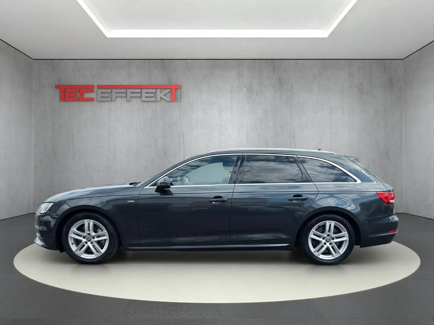 Audi A4 Avant quattro sport S-Line Gris - 2