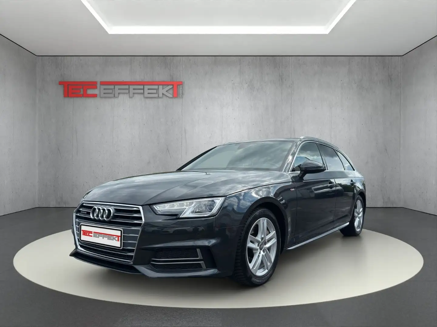 Audi A4 Avant quattro sport S-Line Gris - 1
