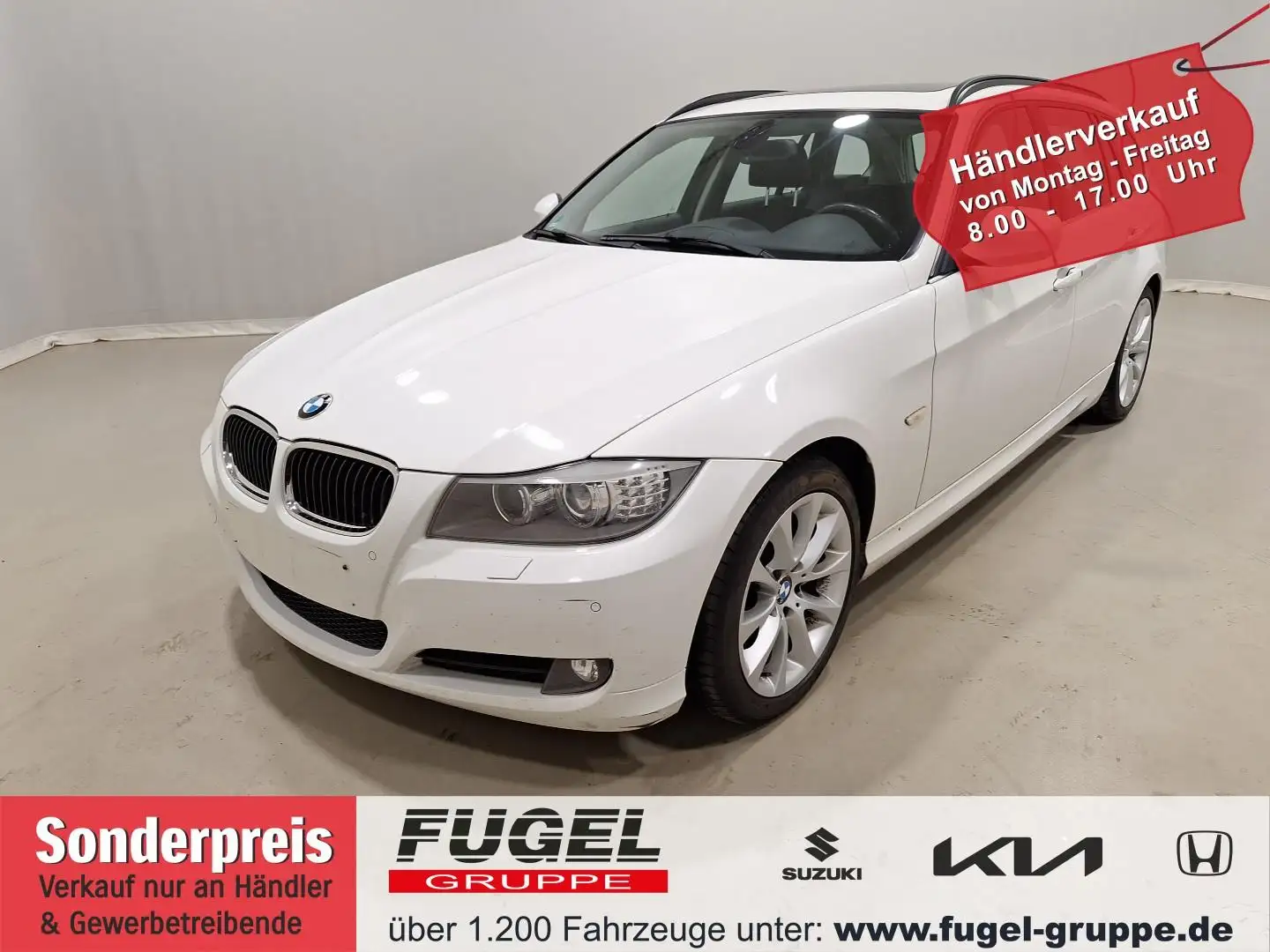 BMW 318d Touring Navi|Xenon|Pano|SHZ Wit - 1