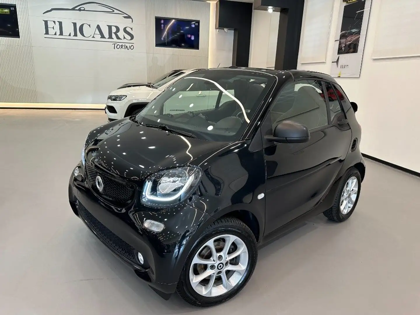 smart forTwo 90 0.9 T twinamic cabrio Passion Nero - 2