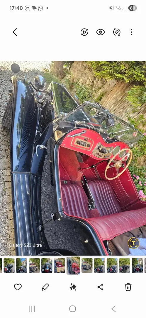 MG TD Cabriolet Чёрный - 1