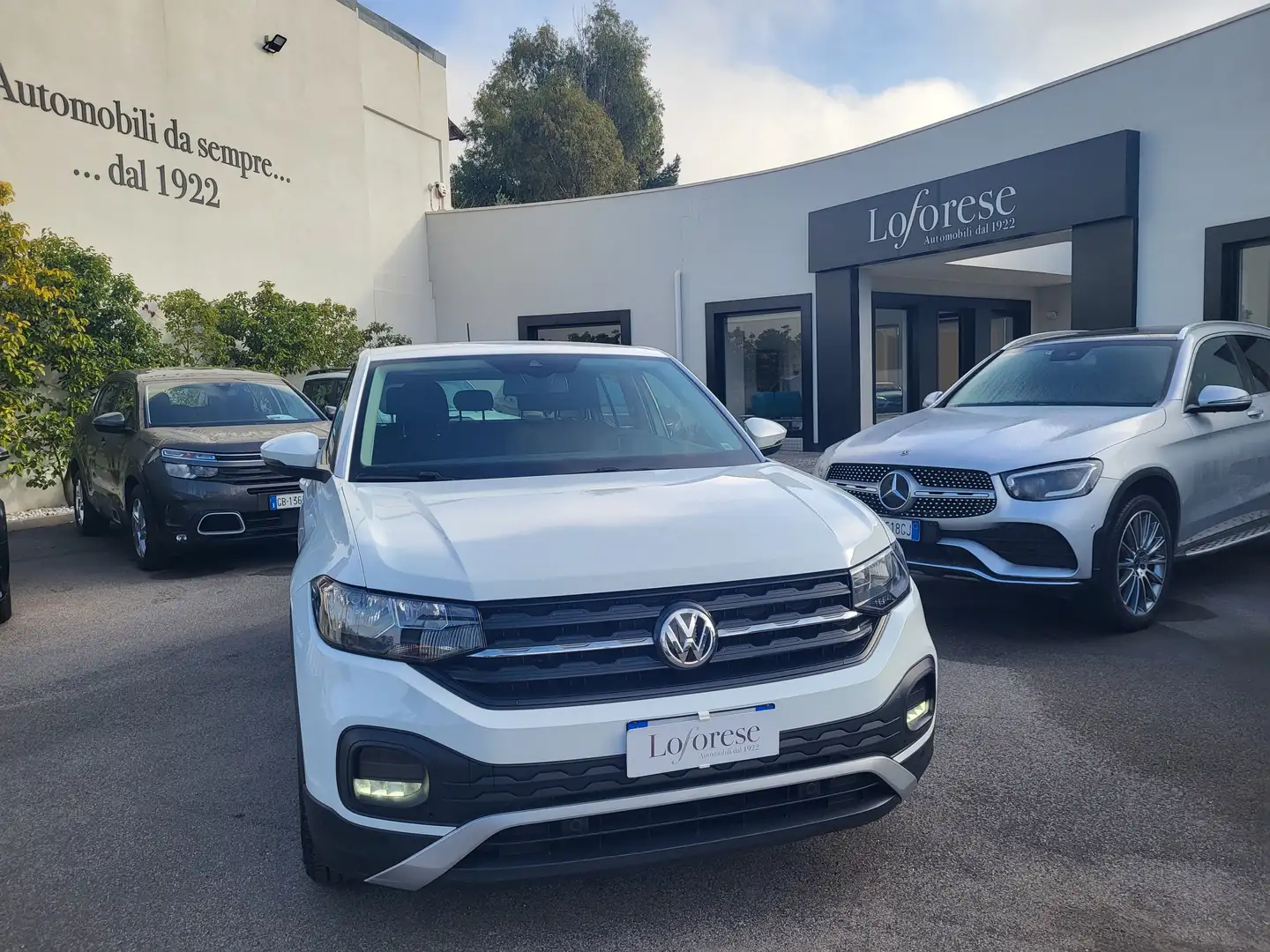 Volkswagen T-Cross 1.0 tsi STYLE 95cv Weiß - 1