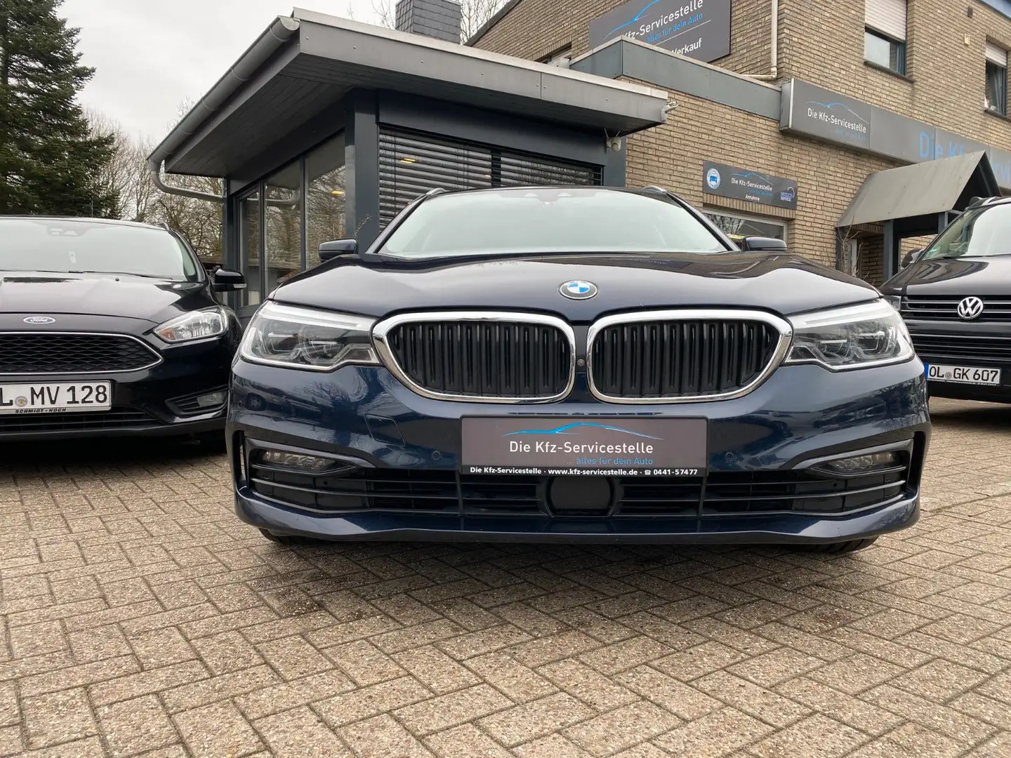 BMW 520 Baureihe 5 Touring 520 d Sport Line Blau - 2