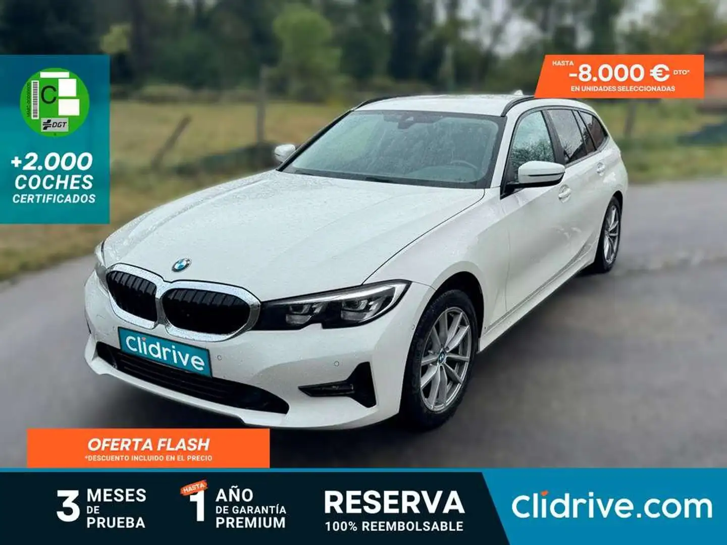 BMW 318 318dA Blanco - 1