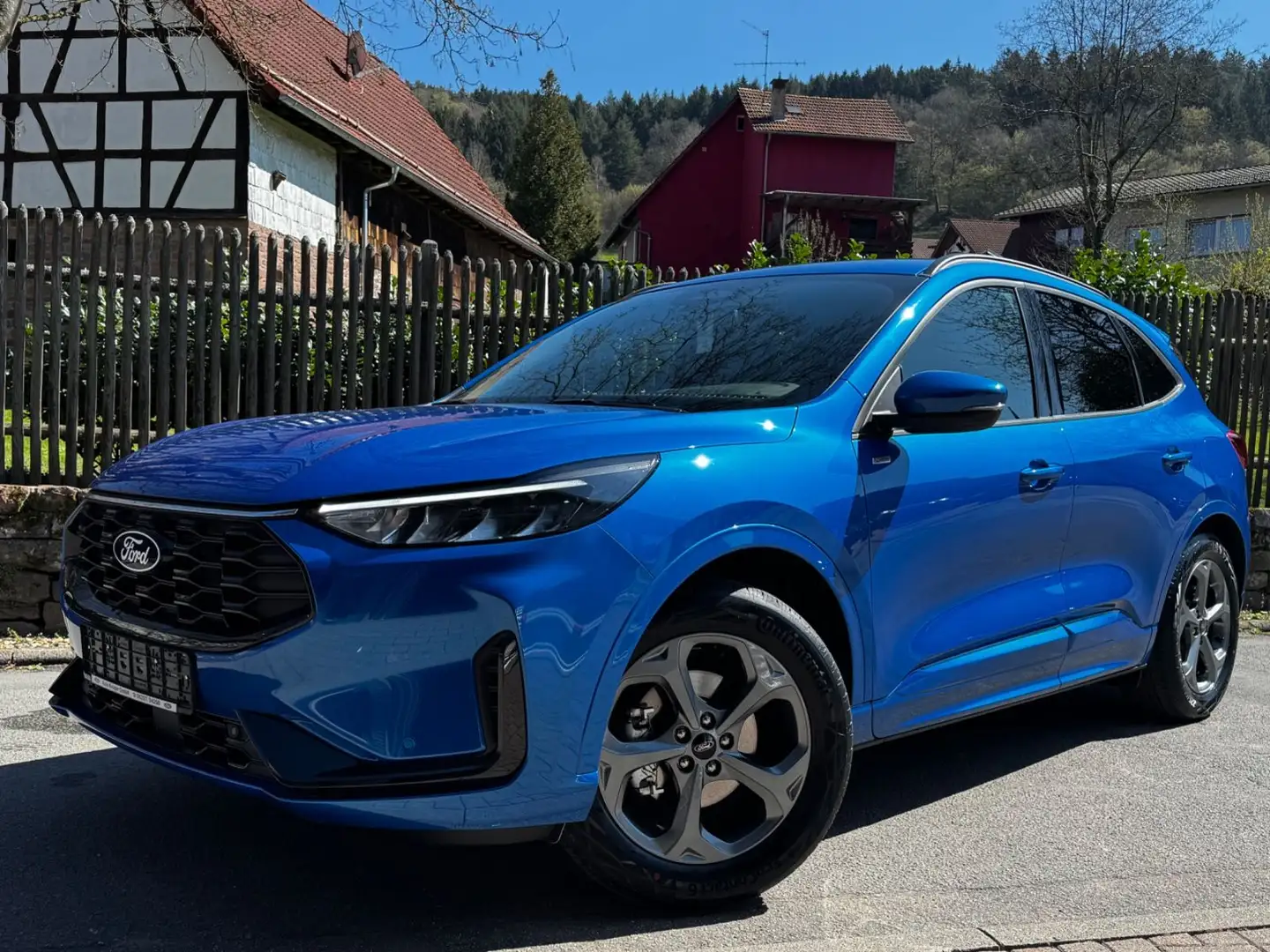Ford Kuga ST-Line Aut.*NAVI*SHZ*KAMERA*TEMPOMAT Bleu - 1