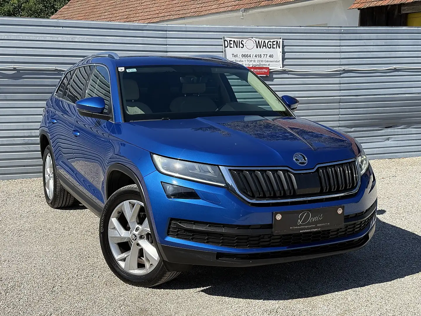 Skoda Kodiaq 2,0 TDI SCR Style Limited DSG Blau - 2