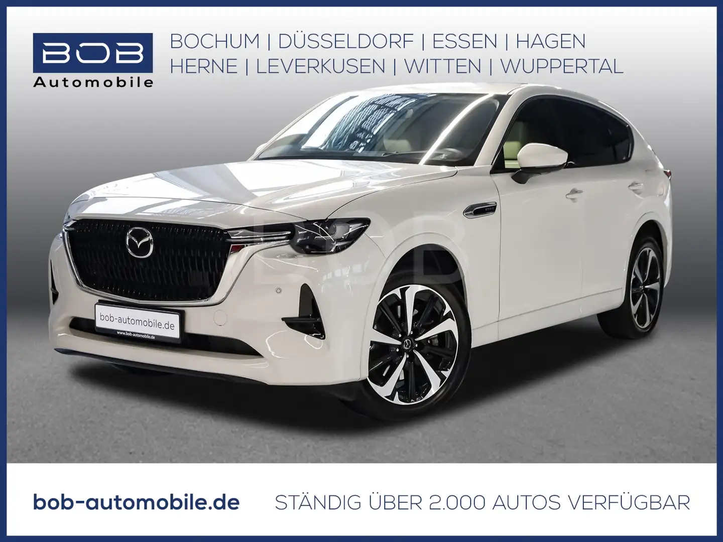 Mazda CX-60 Takumi AWD NAVI LEDER SHZ LM LED Blanc - 1