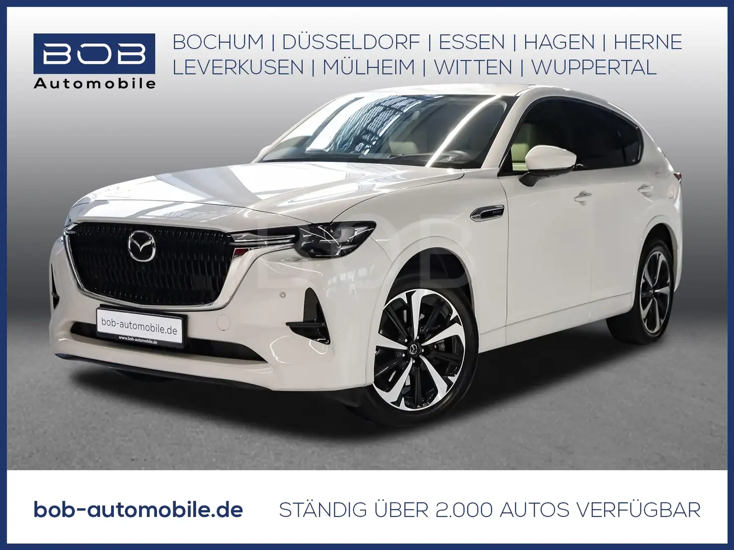 Mazda CX-60 Takumi AWD NAVI LEDER SHZ LM LED Blanc - 1