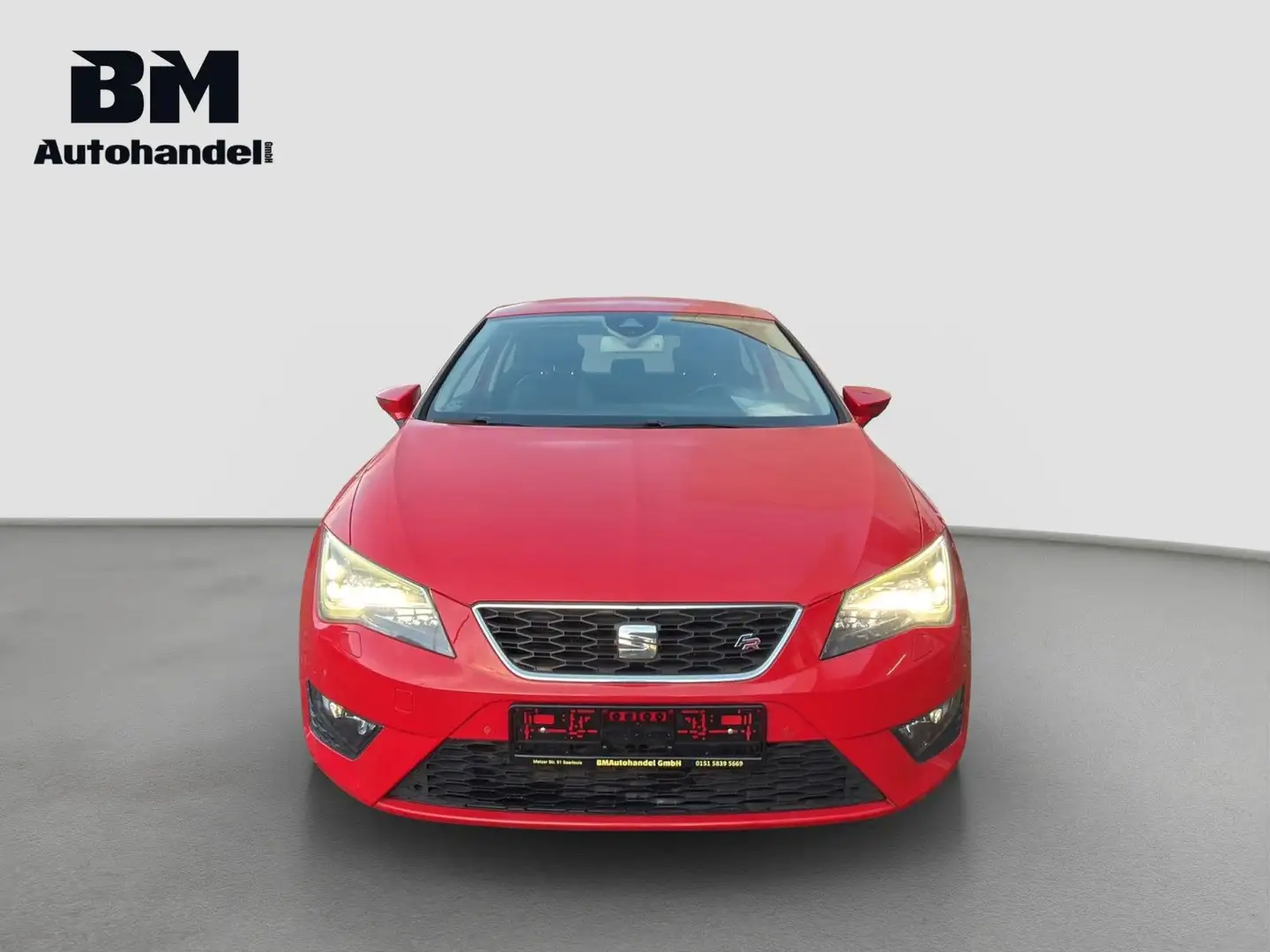 SEAT Leon FR DSG//PDC*SHZ*Navi*TÜV NEU*LED*Klima* Červená - 2