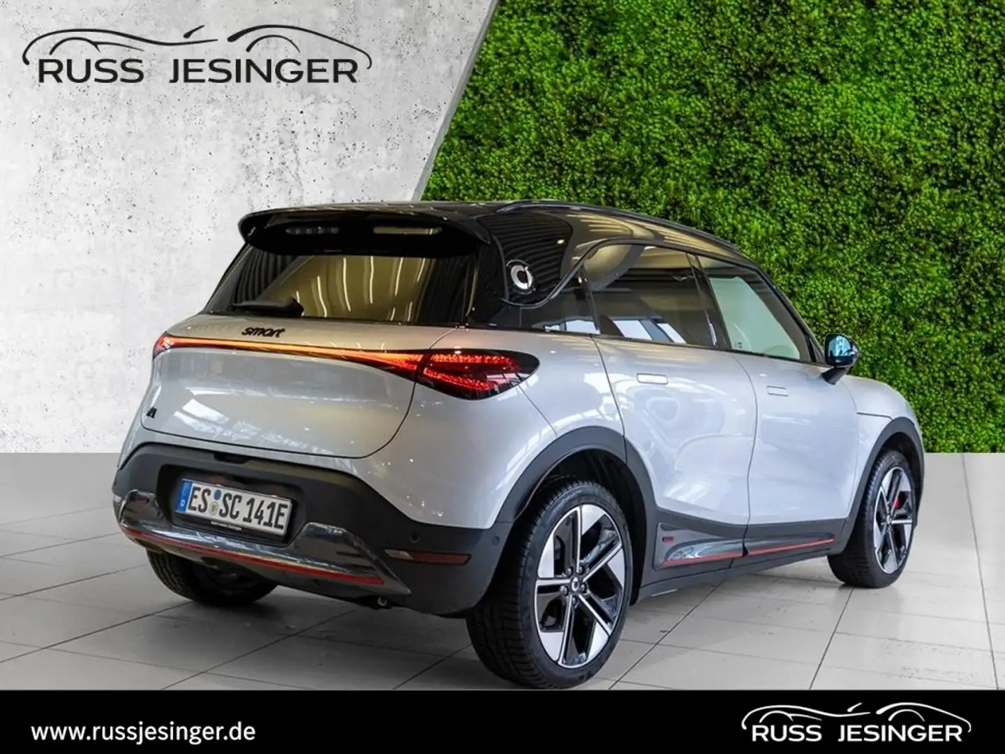 smart #1 Brabus *Pano*360°*HUD*Beats*Matrix*ACC*WärmeP Plateado - 2