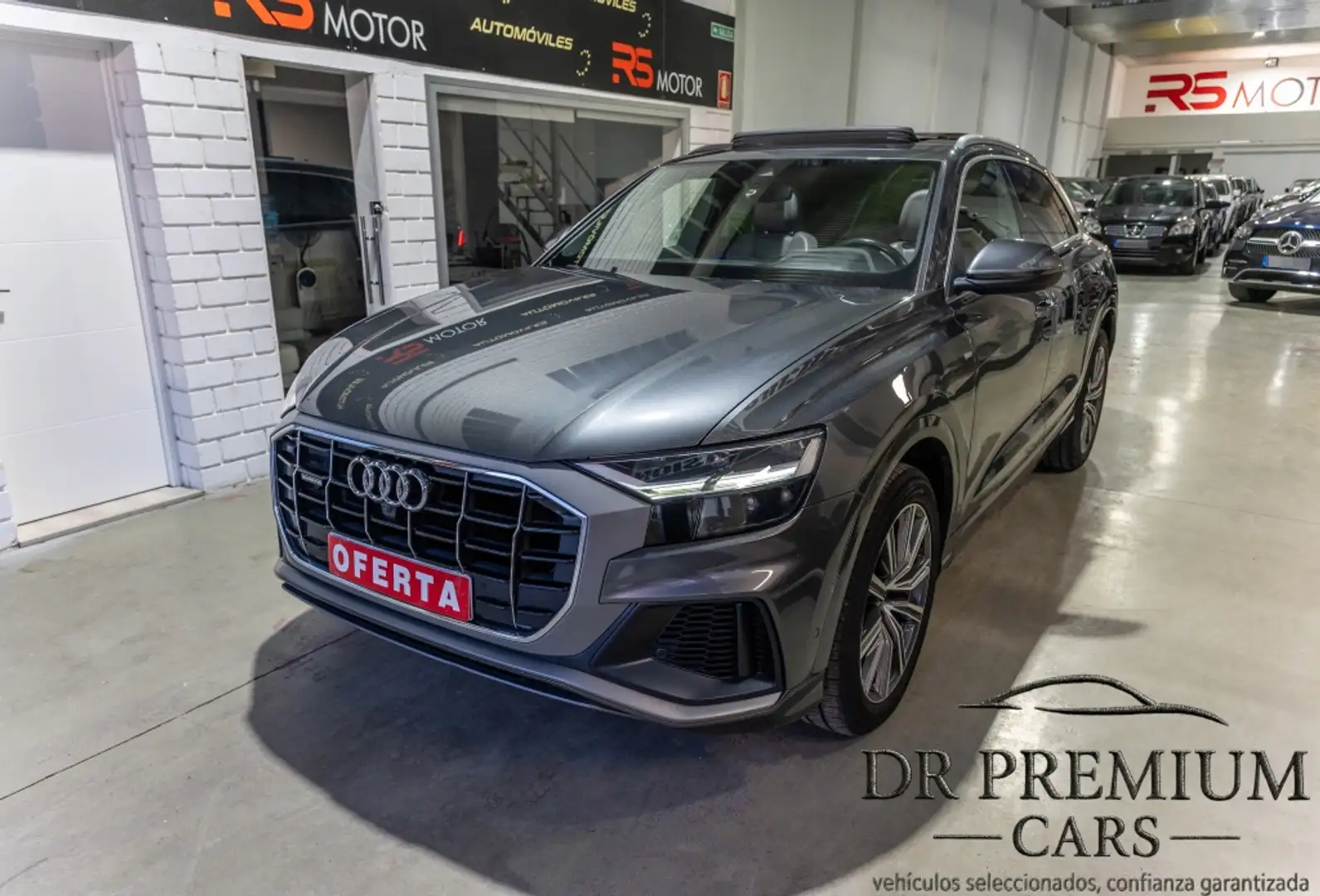 Audi Q8 50 TDI Black line quattro tiptronic Gris - 1