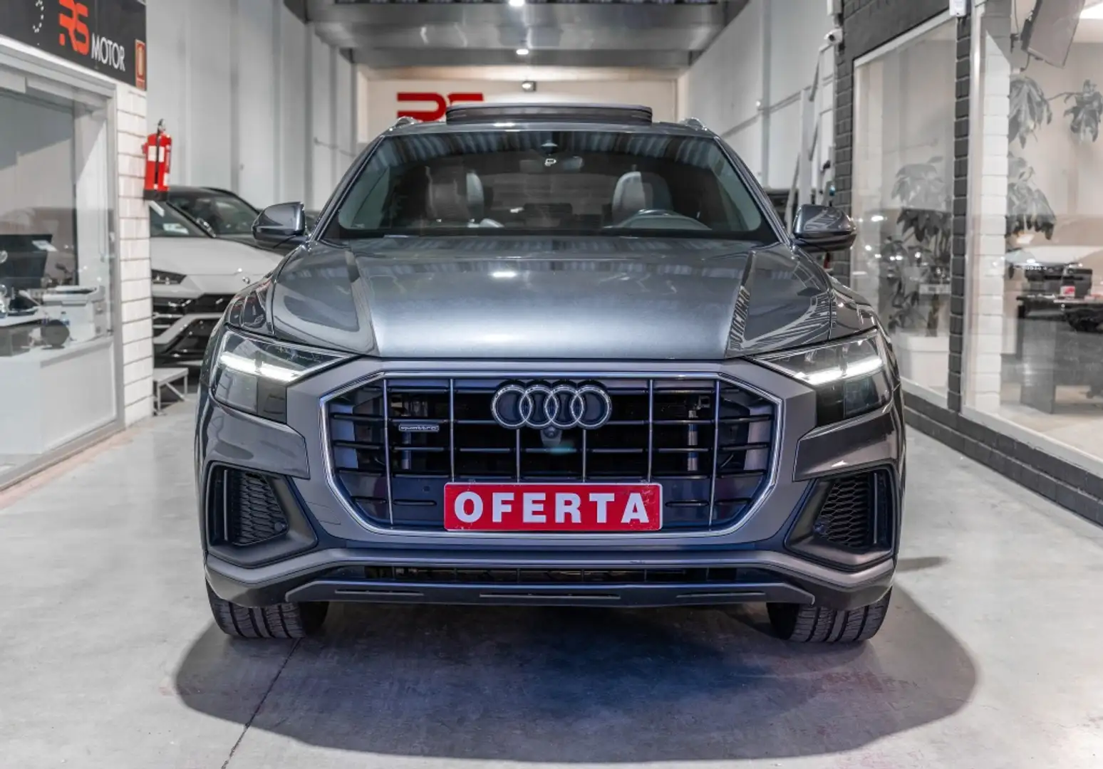 Audi Q8 50 TDI Black line quattro tiptronic Gris - 2