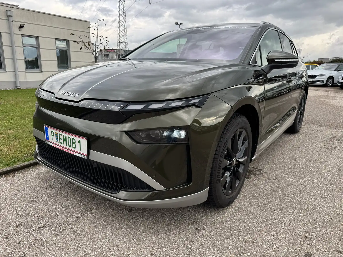 Skoda Enyaq 85x Grün - 1