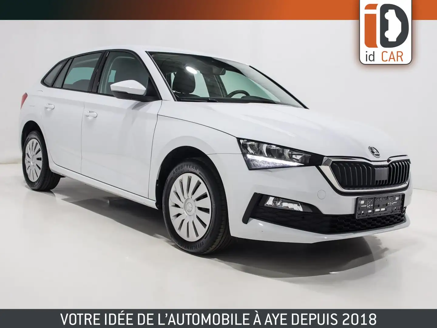 Skoda Scala 1.0 TSI 110 AMBITION DSG LED CARPLAY Blanc - 1