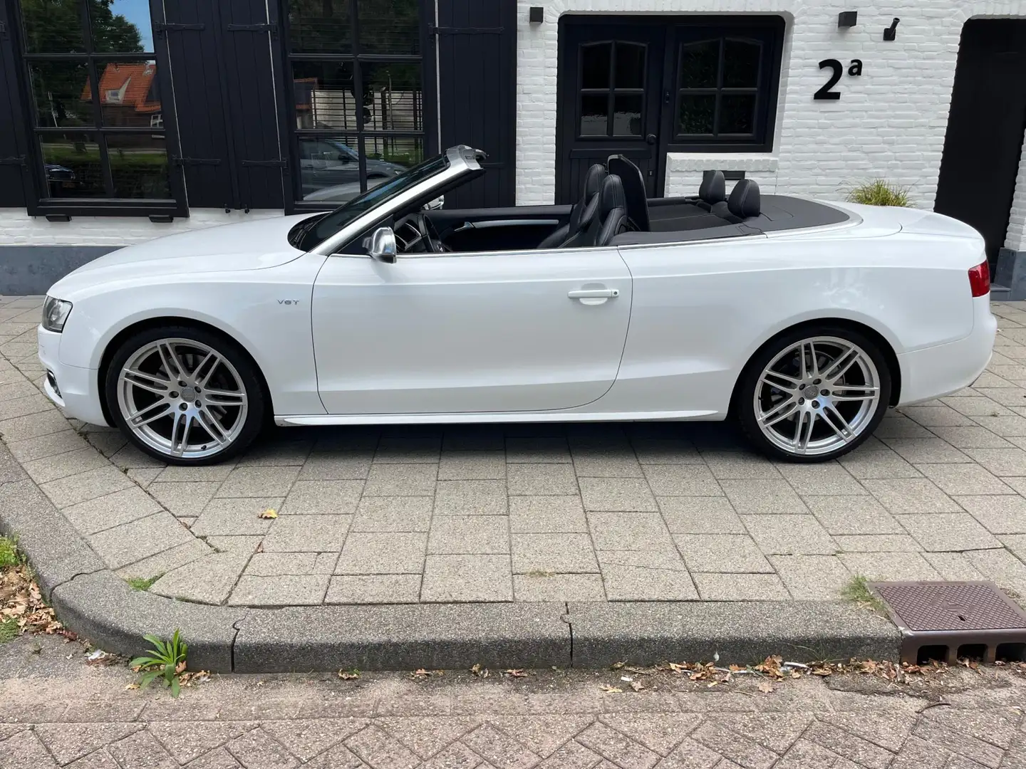 Audi A5 Cabriolet 3.0 TFSI S5 quattro Pro Line, Nw. Staat Weiß - 2