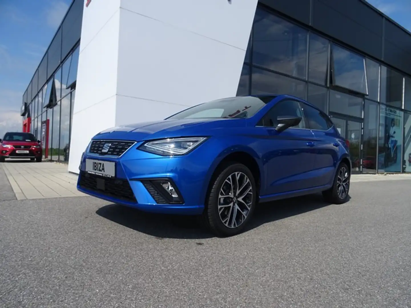 SEAT Ibiza Ibiza 1.0 TSI XCELLENCE 110PS 17´´Alu Navi PDC Kam Blauw - 2