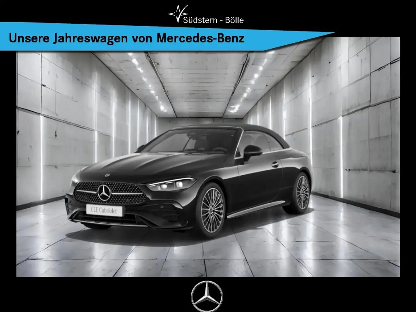 Mercedes-Benz CLE 220 d Cabrio +AMG+SHZ+MEMORY+NAVI+AMBIENTE Noir - 1