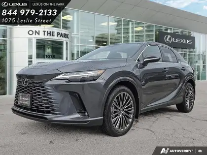 Gray 2026 Lexus RX Hybrid 450h+ Ultra Premium AWD SUV / Crossover Continuously Variable Transmission