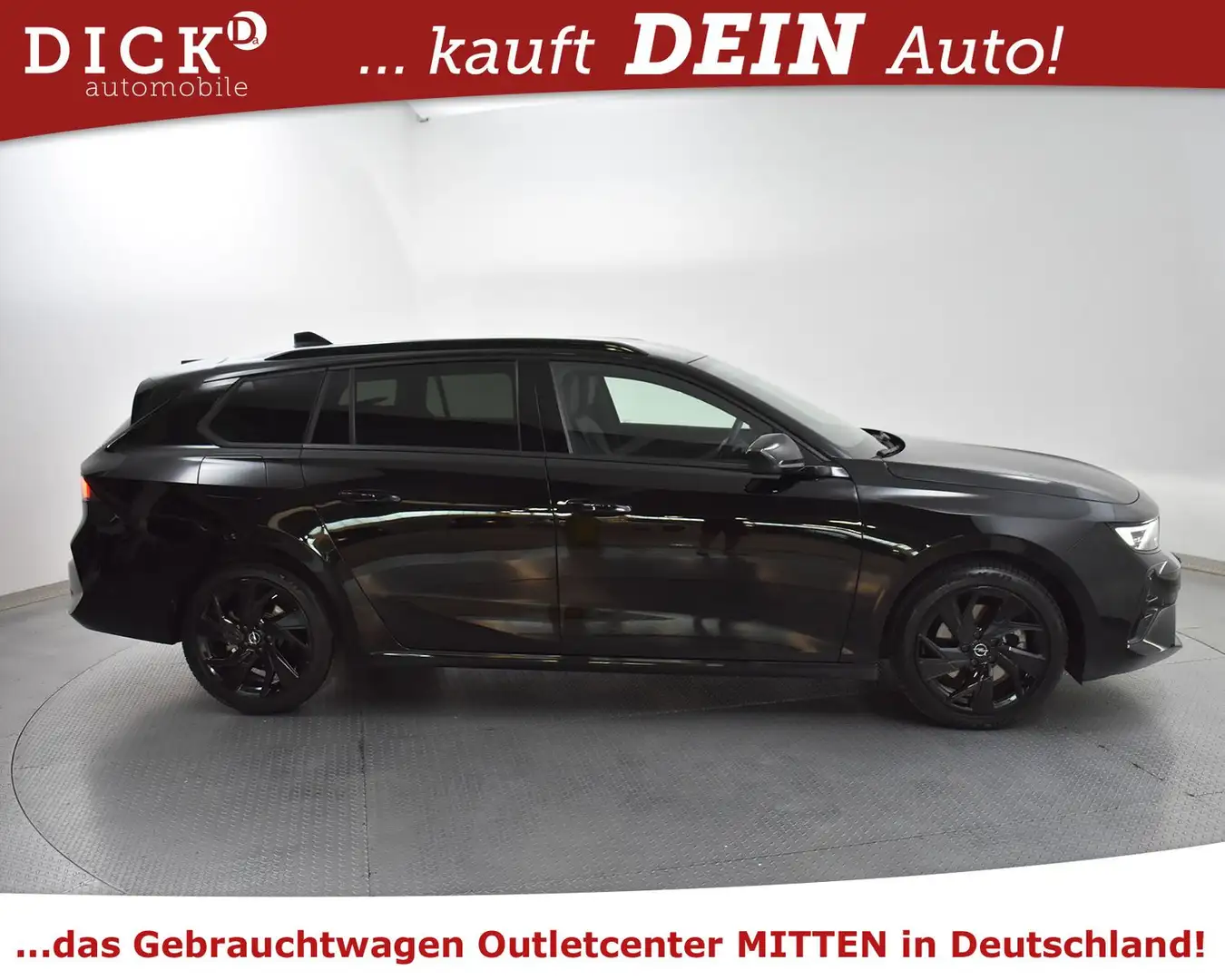 Opel Astra 1.2 Turbo Aut. GS Line NAVI+360+LED+VIRTU Чорний - 2