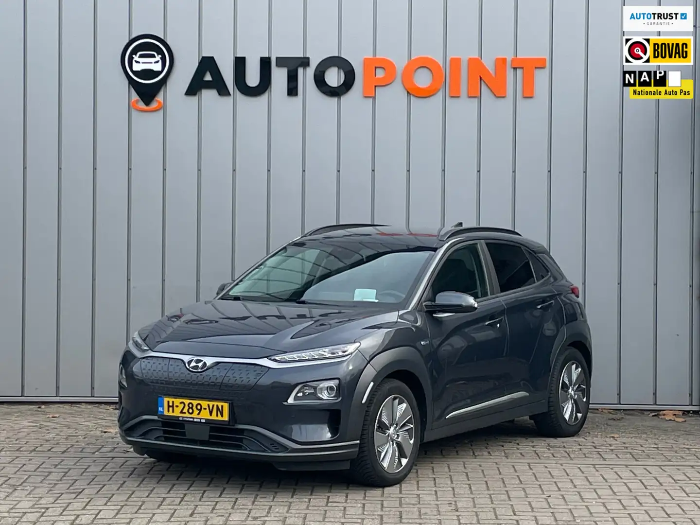 Hyundai KONA EV Premium 64 kWh FASE 3 SOH100%| TREKHAAK |STOEL. Grijs - 1