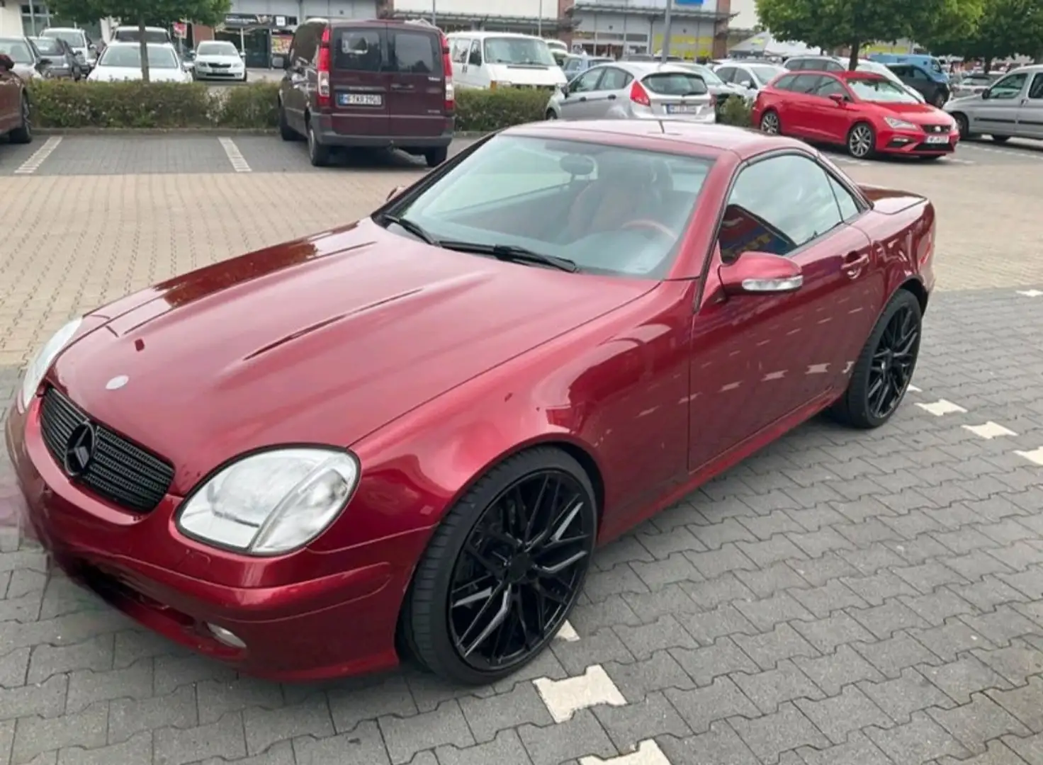 Mercedes-Benz SLK 320 V6 Rouge - 2
