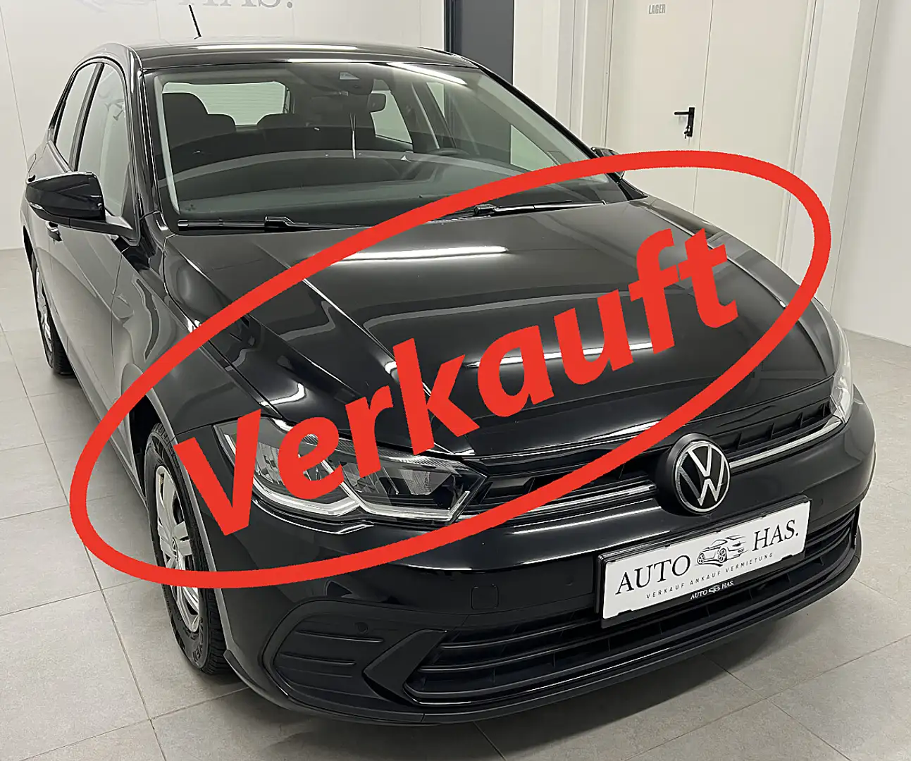 Volkswagen Polo 1,0 TSI *CarPlay*LED*Tempomat* Schwarz - 1