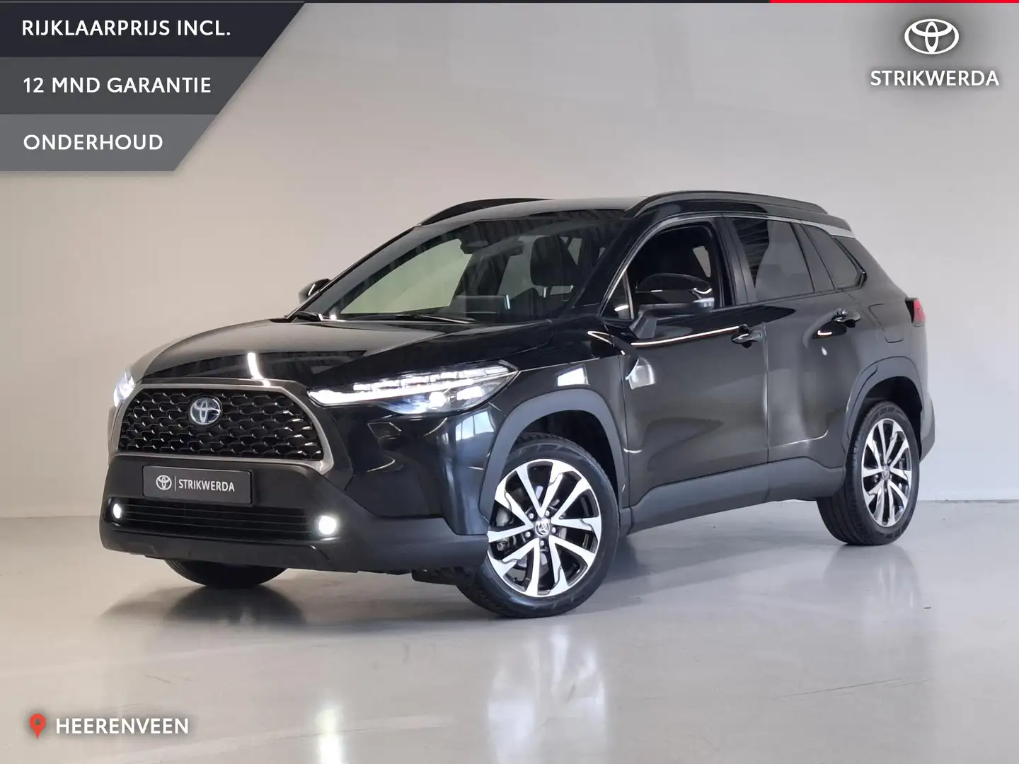 Toyota Corolla Cross Hybrid 140 Dynamic Plus | Stoel/stuur verwarming | Zwart - 1