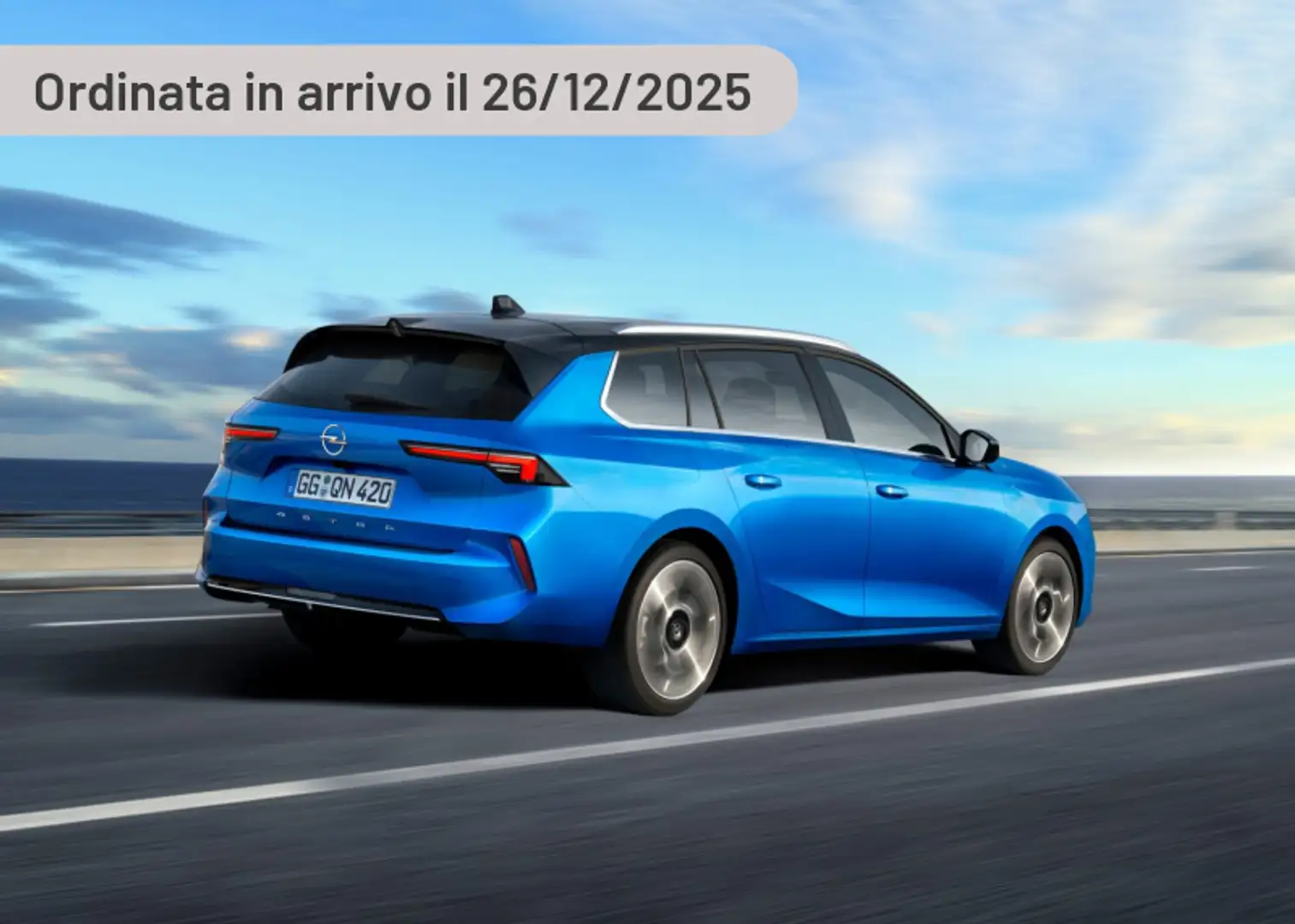 Opel Astra 1.2 Turbo 130 CV Sports Tourer Edition Argento - 2