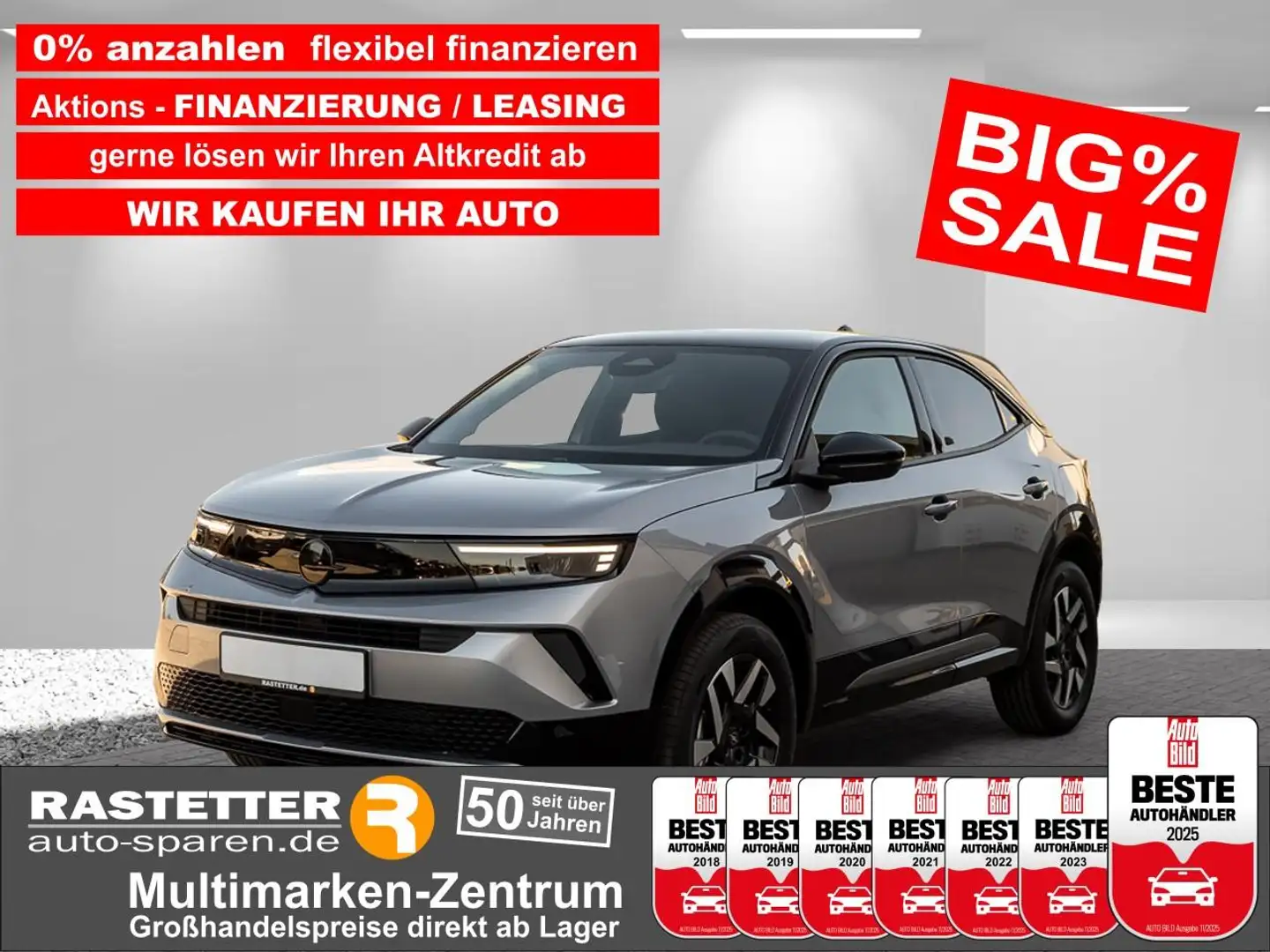 Opel Mokka GS Aut. Komfort+Kamera+Teilleder+Klimaaut+SHZ+PDC+ Grigio - 1