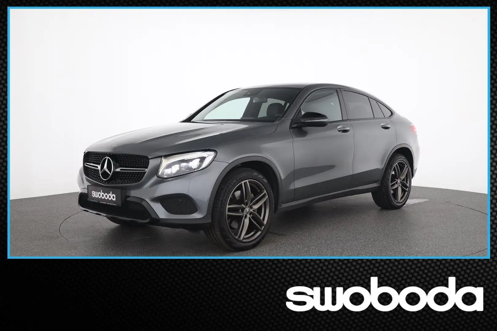 Mercedes-Benz GLC 220 d 4M Coupe Totwinkl. Navi Kamera LED Grau - 1